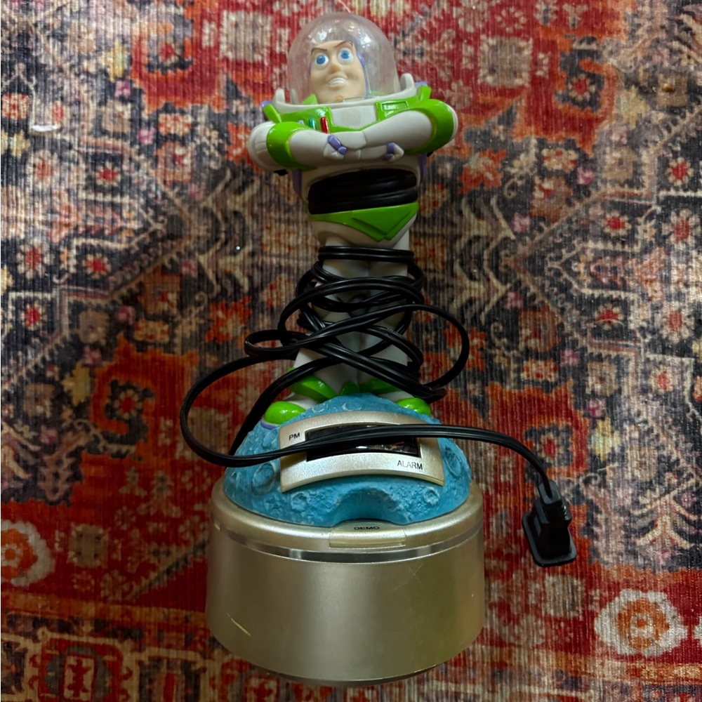 Vintage Buzz Lightyear alarm clock